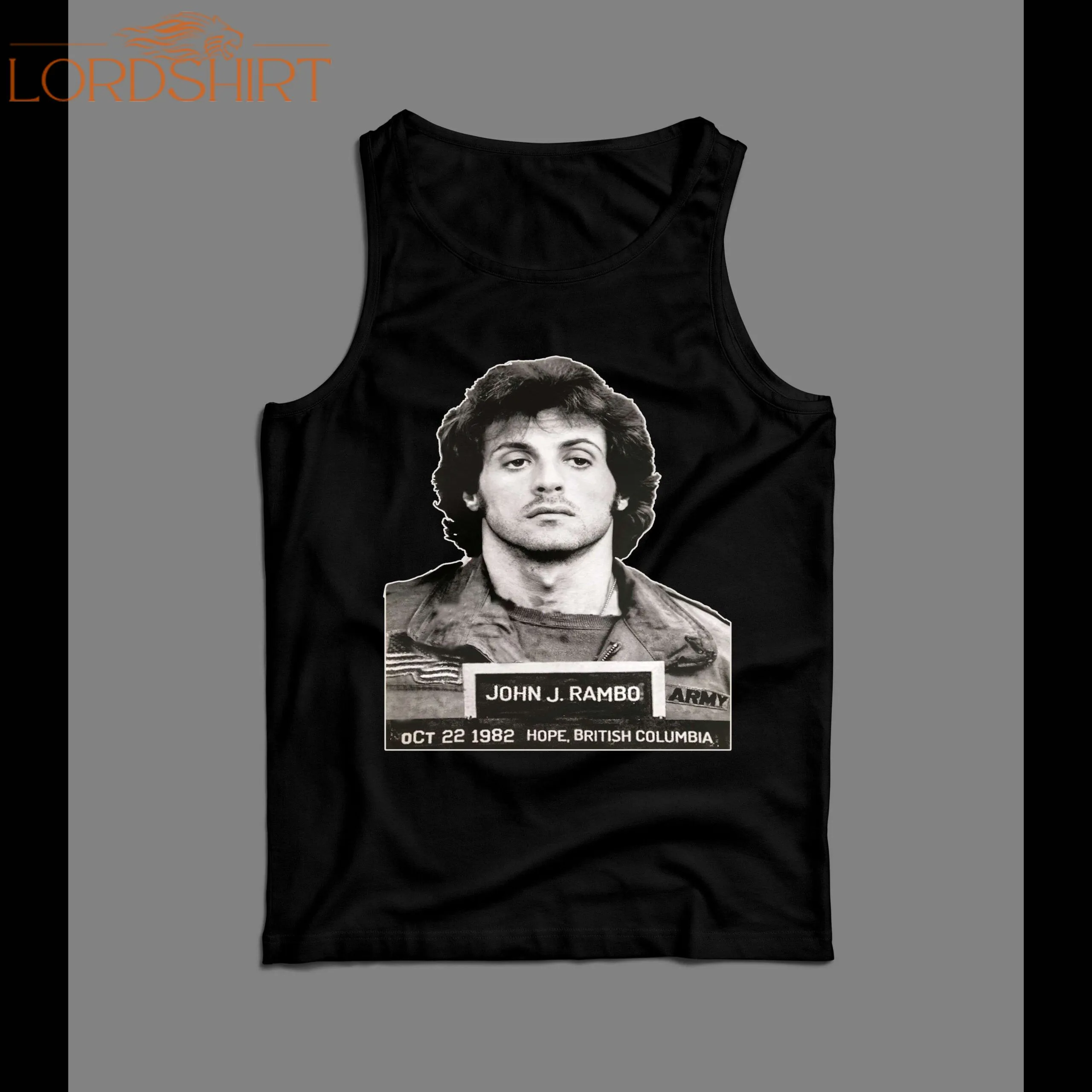 First Blood Mugshot Men's Tank Top