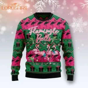 Flamingle Bells Ugly Christmas Sweater