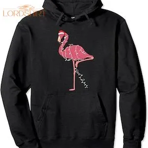 Flamingo Christmas T-shirt Sweatshirt Hoodie 39091