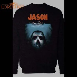 Friday The 13th Jason Movie Parody Winter Pull Over Sweatshirt