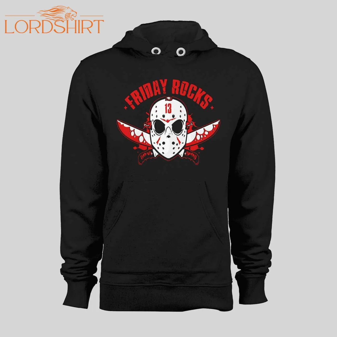 Friday The 13th Mask Friday Rocks Halloween Hoodie /sweatshirt