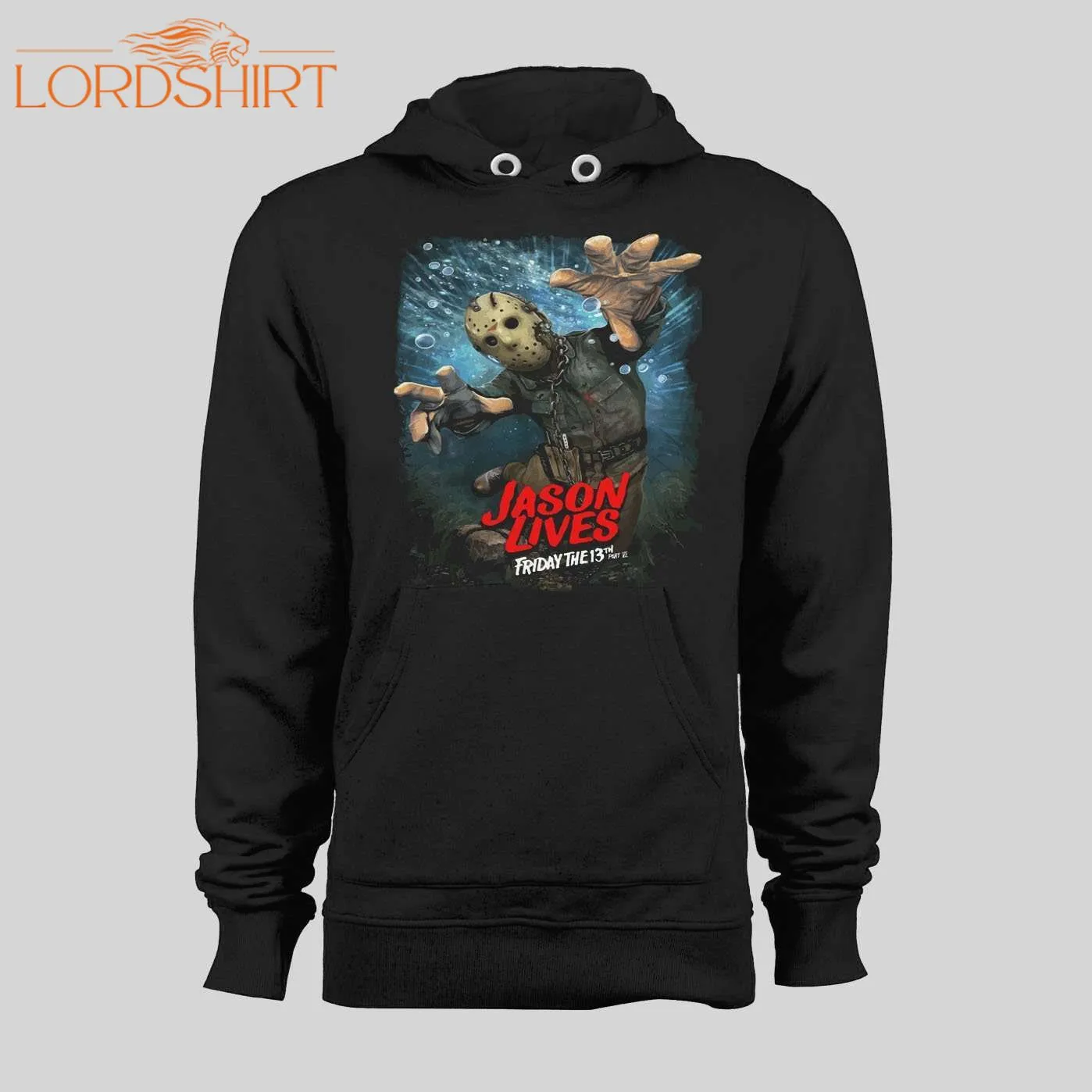 Friday The 13th Part Iv Jason Lives Movie Poster Halloween Hoodie / Sweatshirt