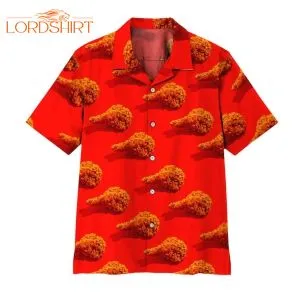 Fried Chicken Hawaiian Shirt