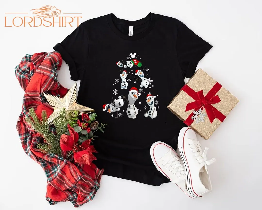 Frozen Olaf Christmas Shirt Disney Snowman Christmas Shirt