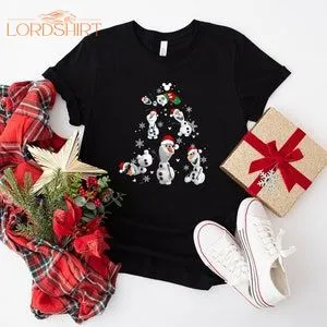 Frozen Olaf Christmas Shirt Disney Snowman Christmas Shirt