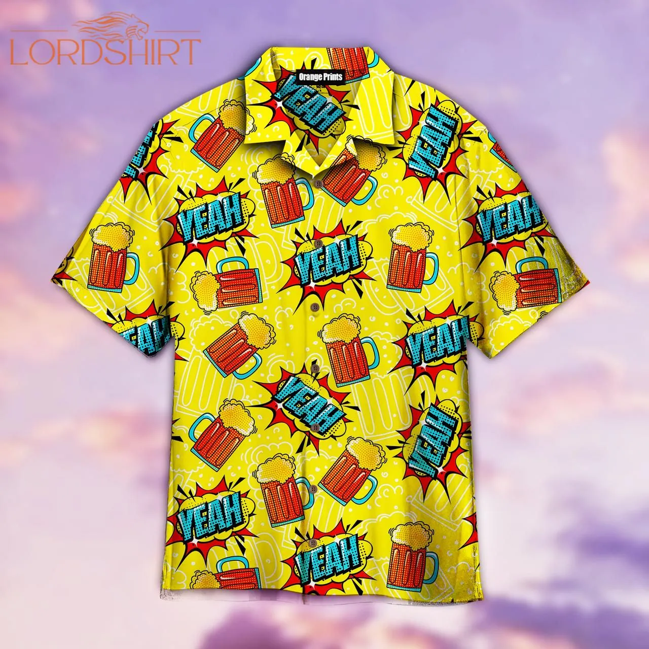 Funny And Drinking Beer Aloha Hawaiian Shirt