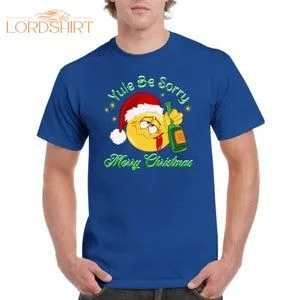 Funny Christmas T-shirt Drinking Tee Drunk Shirt Xmas Gag