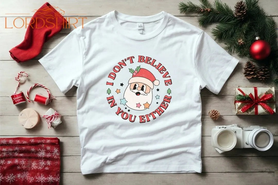 Funny Christmas T-shirt Funny Santa Claus T-shirt