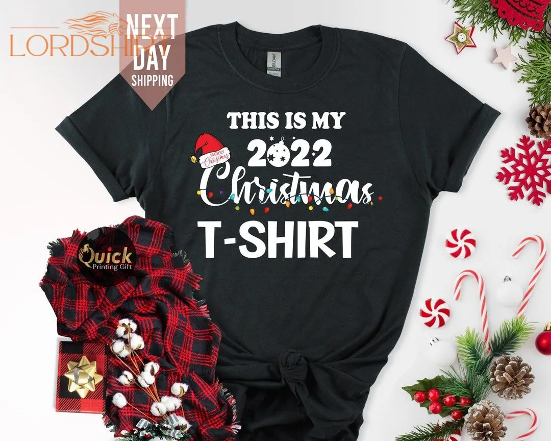 Funny Christmas Tshirts For Women Men 2023 Matching Family