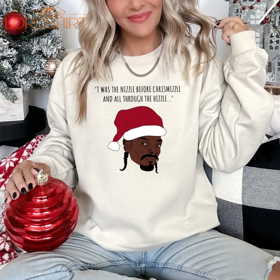 Funny Santa Snoop Dogg Sweatshirt Funny Christmas Sweatshirt