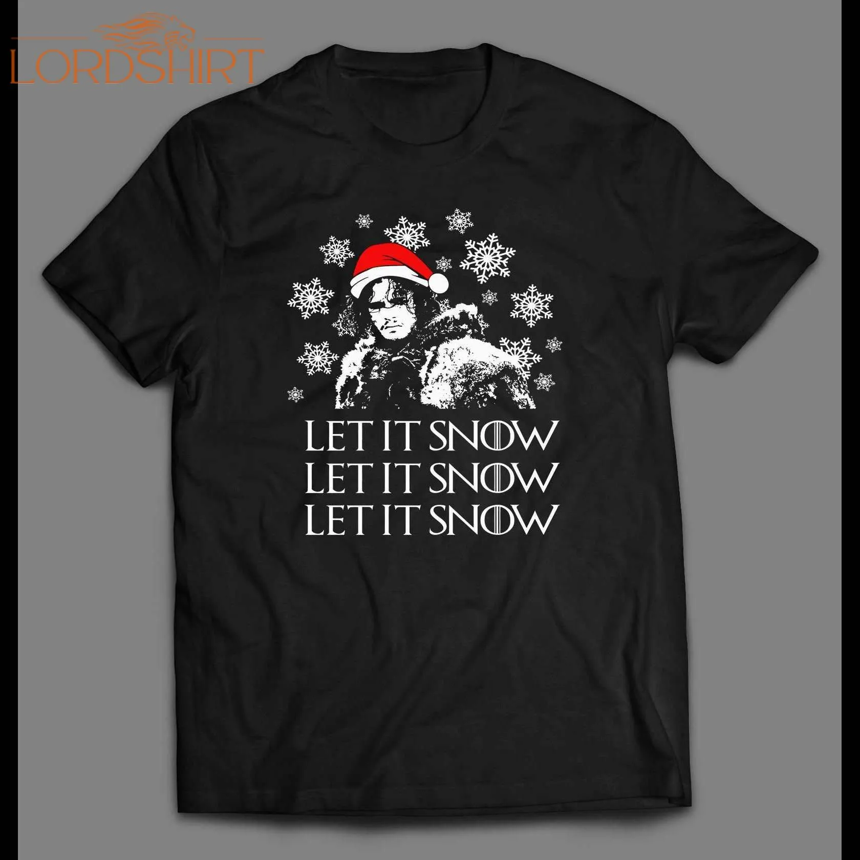 G.o.t Parody Let It Snow Christmas Holiday Shirt