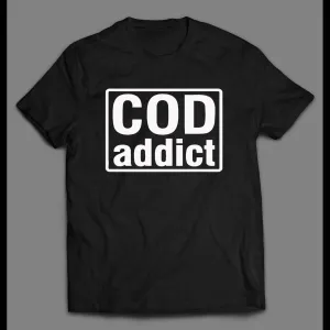 Gamers Cod Addict Battle Royale Gaming Shirt