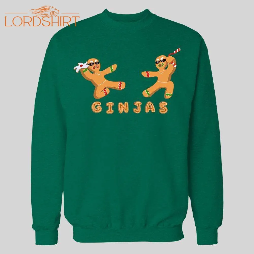 Gingerbread Ginja Christmas Themed Sweatshirt /hoodie