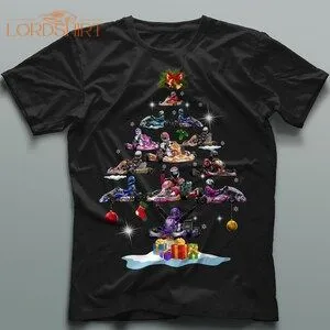 Go Kart Xmas Tree Karting Christmas T-shirts Unique Gifts For