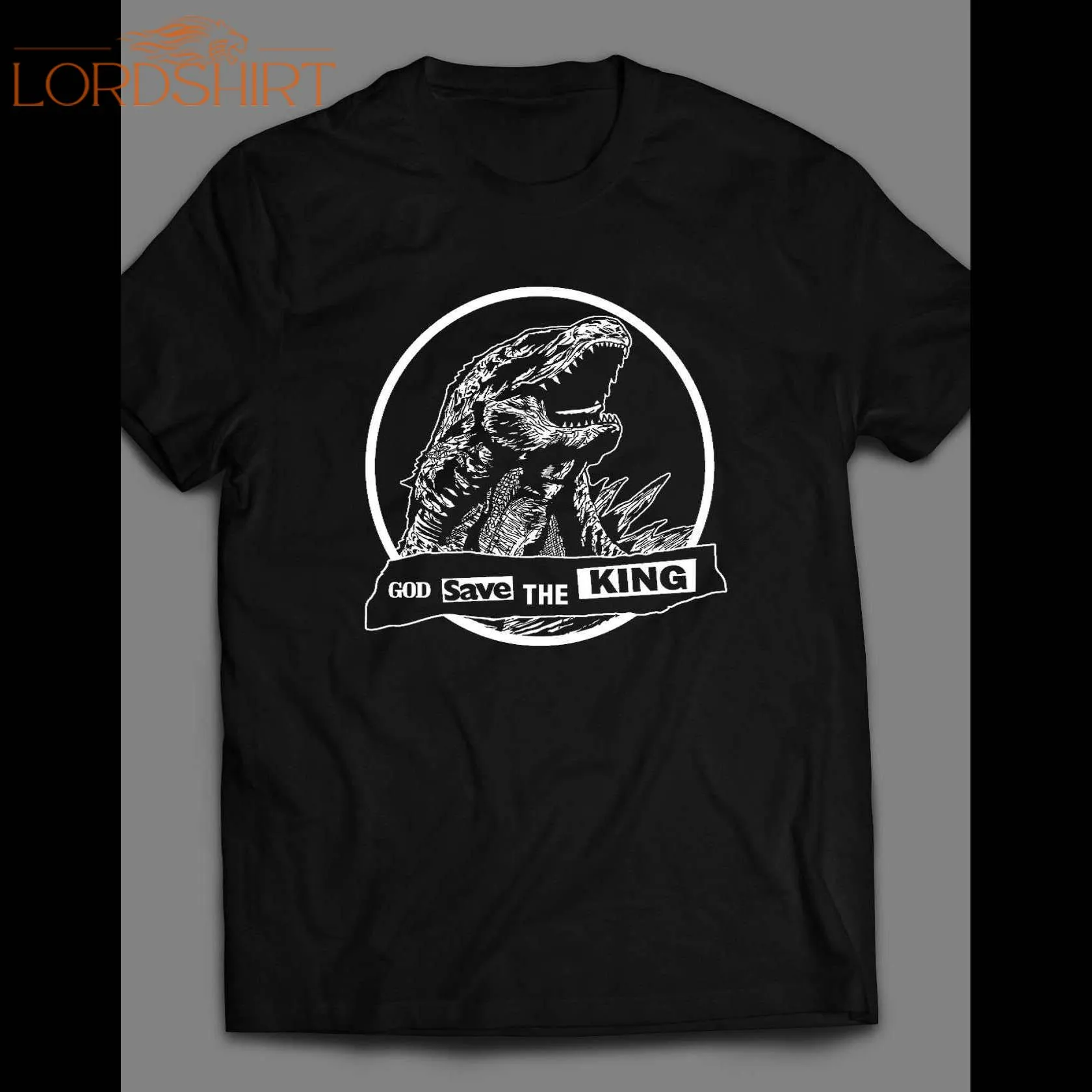 Godzilla God Save The King Movie Inspired Shirt