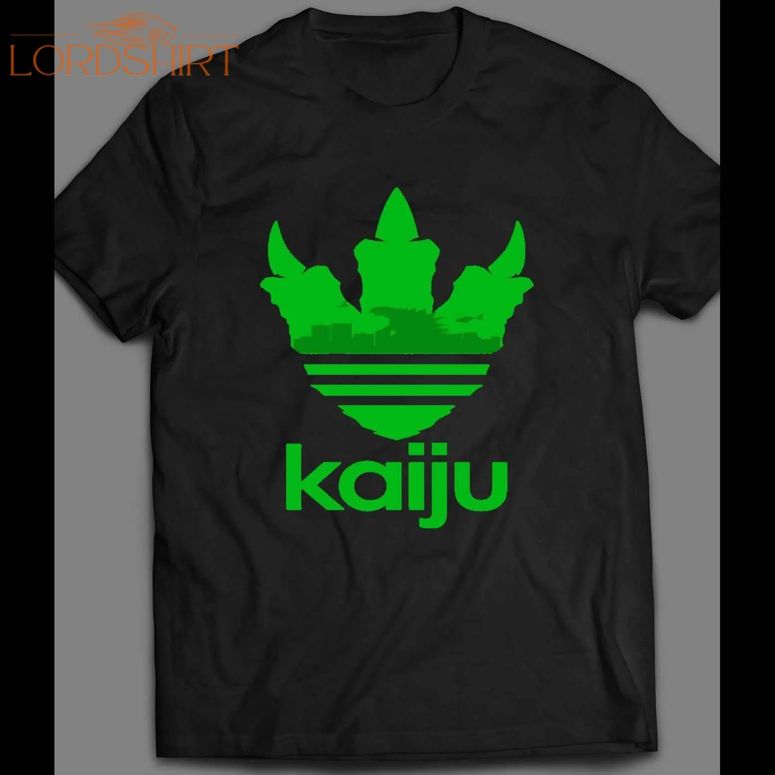 Godzilla Kaiju Athletic Logo Inspired Mash Up Shirt