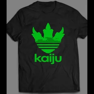 Godzilla Kaiju Athletic Logo Inspired Mash Up Shirt