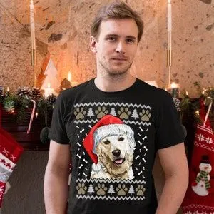 Golden Retriever Christmas Tshirt Golden Retriever T Shirt