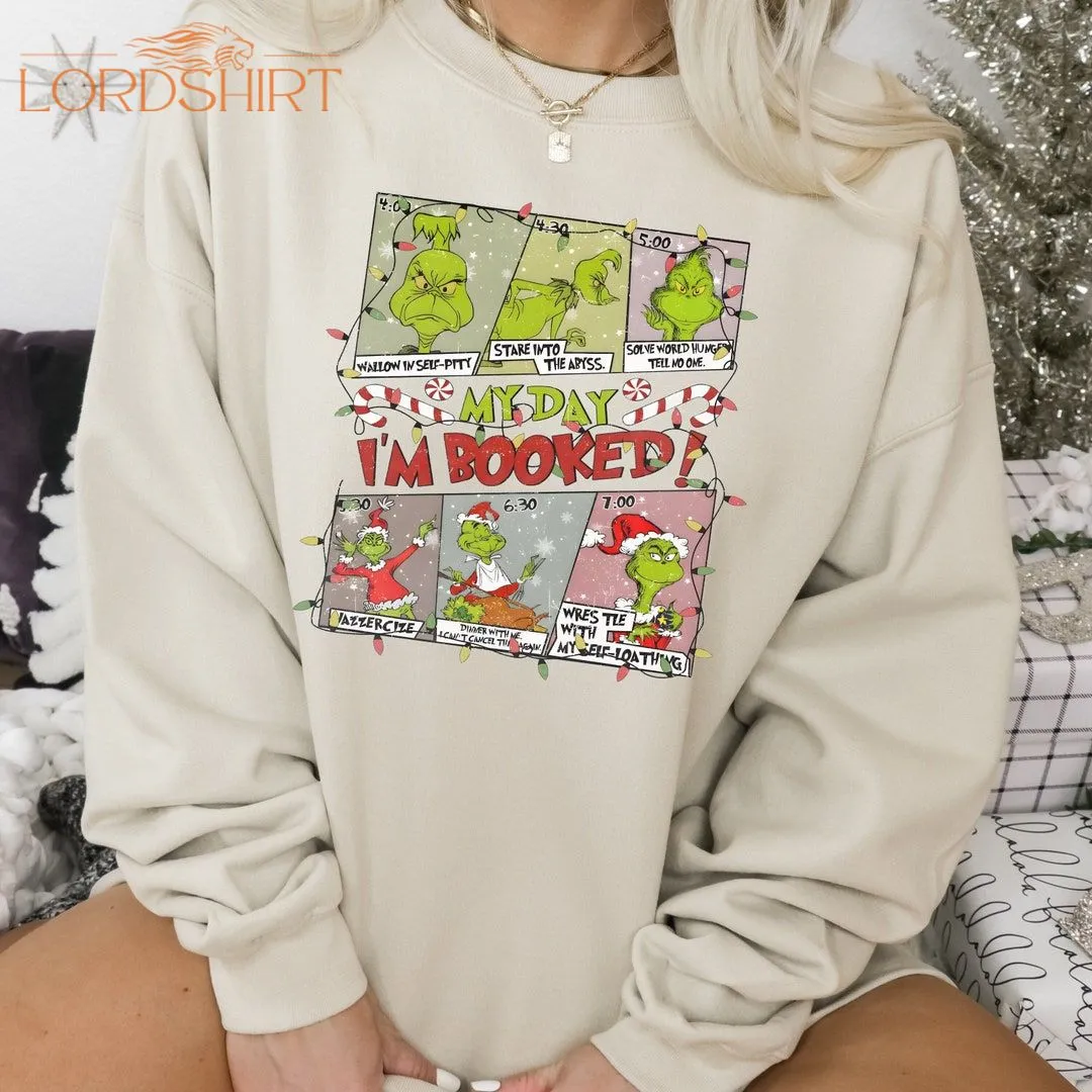 Grinch Christmas Crewneck Sweatshirt Grinchmas Sweater