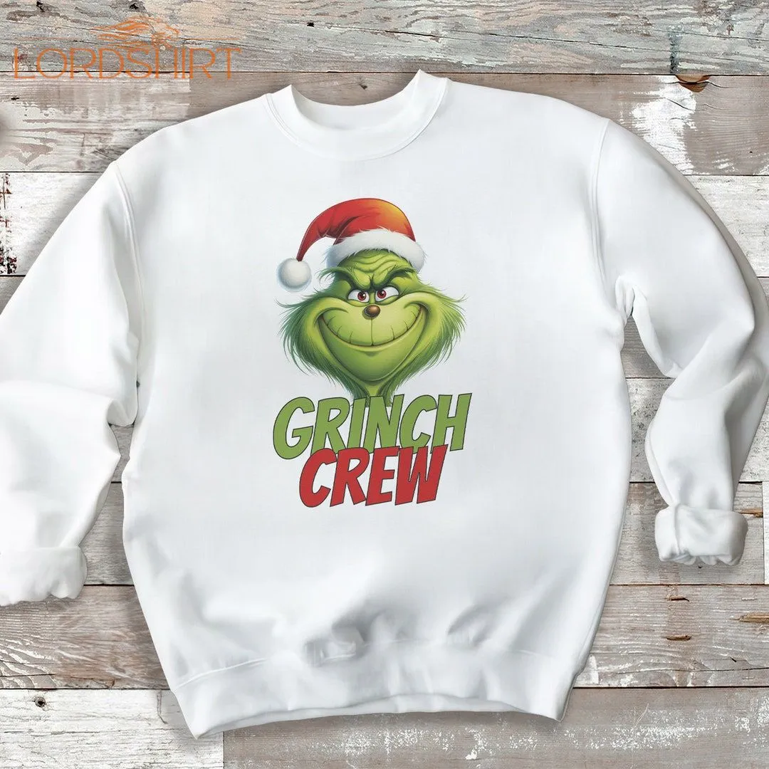 Grinch Crew Adult  Kids Sizes Unisex Christmas Jumper