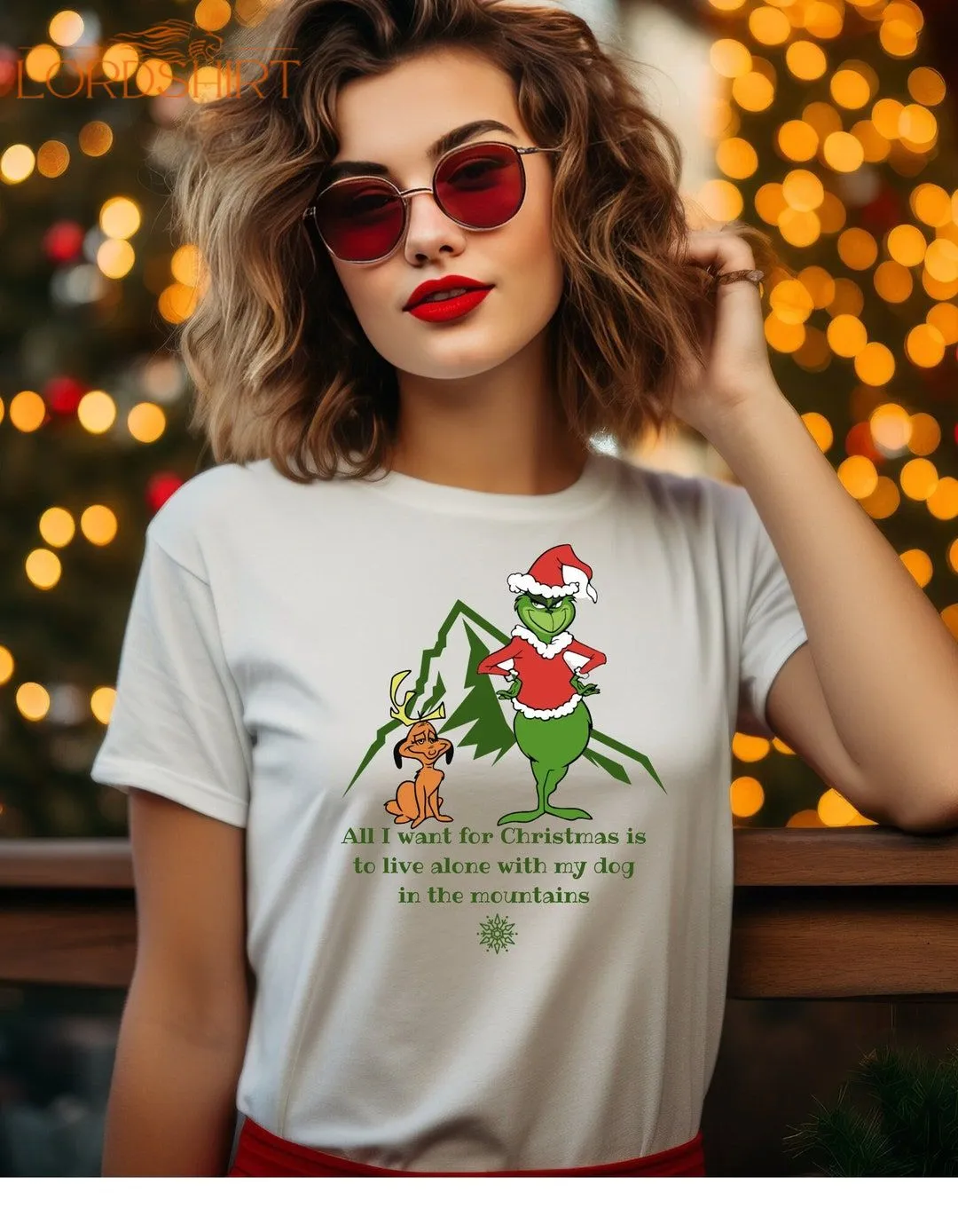 Grinch Cute Tshirt For Womens Grinch Fans Tshirt Simple Grinch