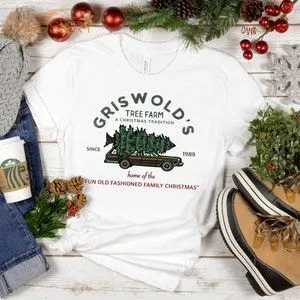 Griswold T-shirt Funny Christmas T-shirt Cute Christmas