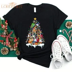 Guitar Christmas Tree T-shirt Guitar Player Shirt Music