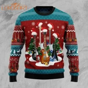 Guitar Christmas Ugly Christmas Sweater