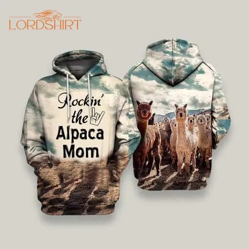 H Rockin The Alpaca Mom 3d All Over Print