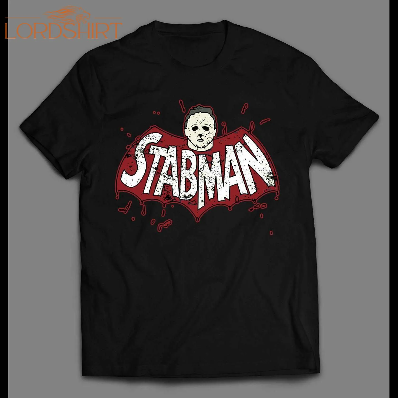 Halloween Batman Parody Stabman Michael Myers Shirt