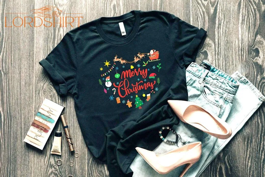 Happy Christmas T Shirt Christmas Funny Kids Family Holiday