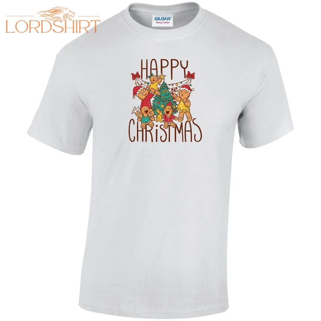 Happy Gingerbread Christmas T-shirt 3052