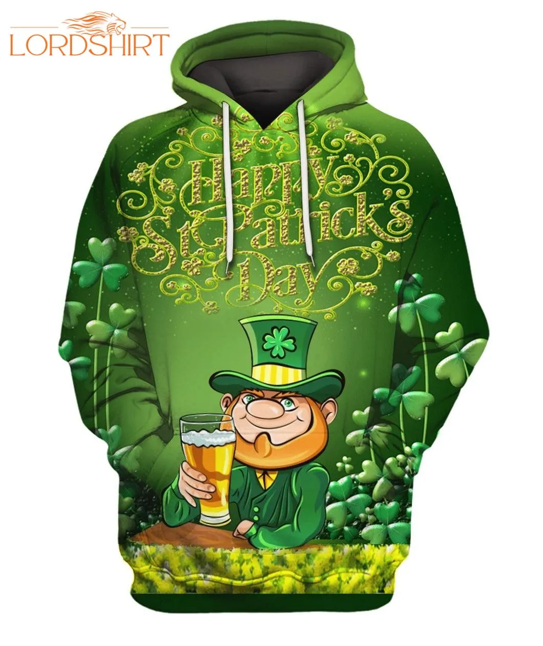 Happy St Patrick's Day Irish 3d All Over Print