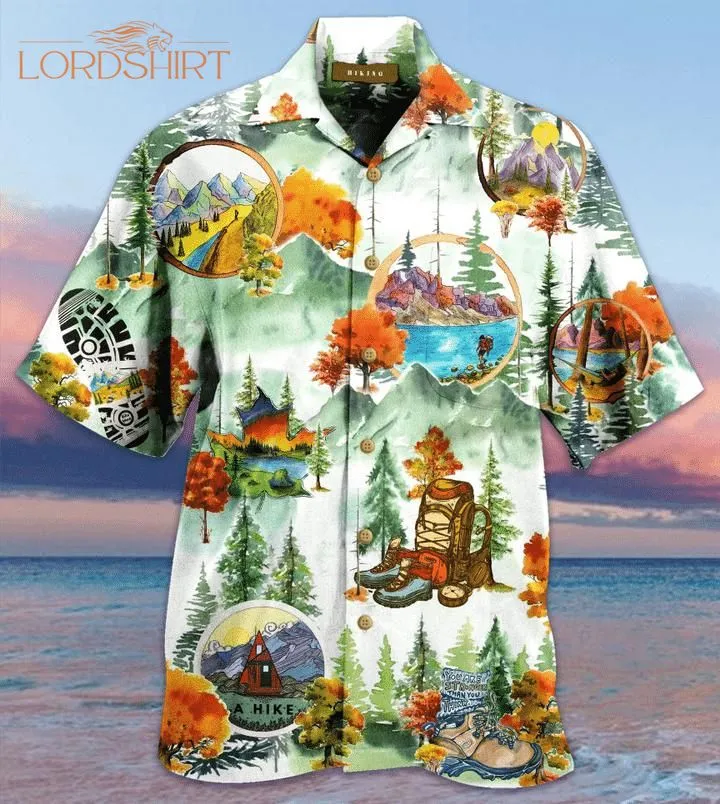 Hiking Sport Team Hawaiian Shirt