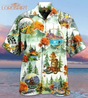 Hiking Sport Team Hawaiian Shirt