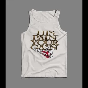 His Pain Your Gain Classic Christian Tank Top