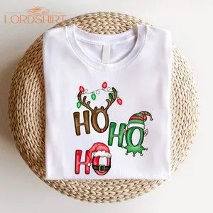 Ho Ho Ho Shirt Christmas T-shirt Christmas Celebration Tee