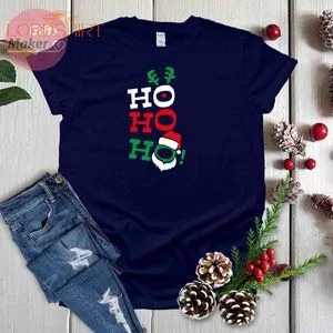 Ho Ho Ho T Shirt Christmas Outfit Family Matching Christmas