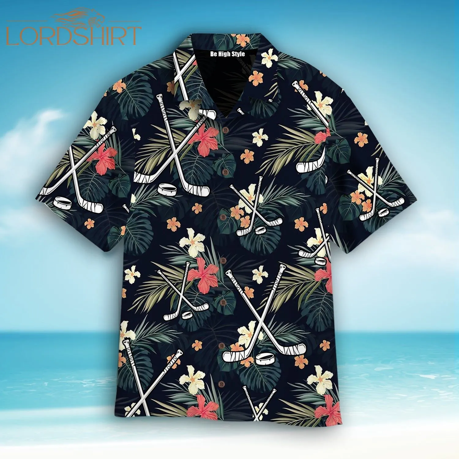 Hockey Lovers Hawaiian Shirt