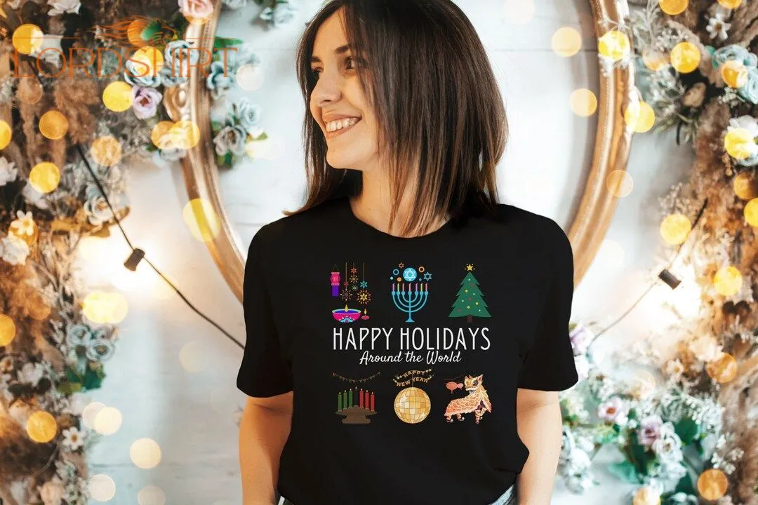 Holiday Teacher Shirt Multicultural Holidays Around The