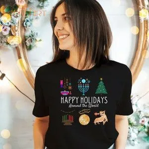 Holiday Teacher Shirt Multicultural Holidays Around The