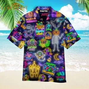 Horror Halloween Hawaiian Shirt