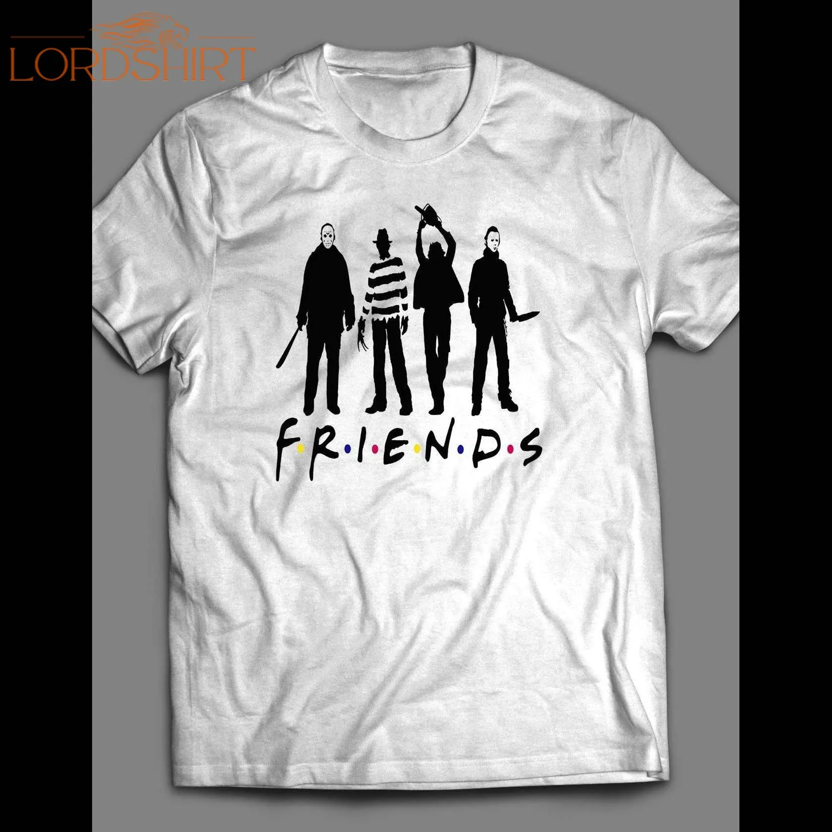 Horror Movie Halloween Killers Friends Parody Shirt