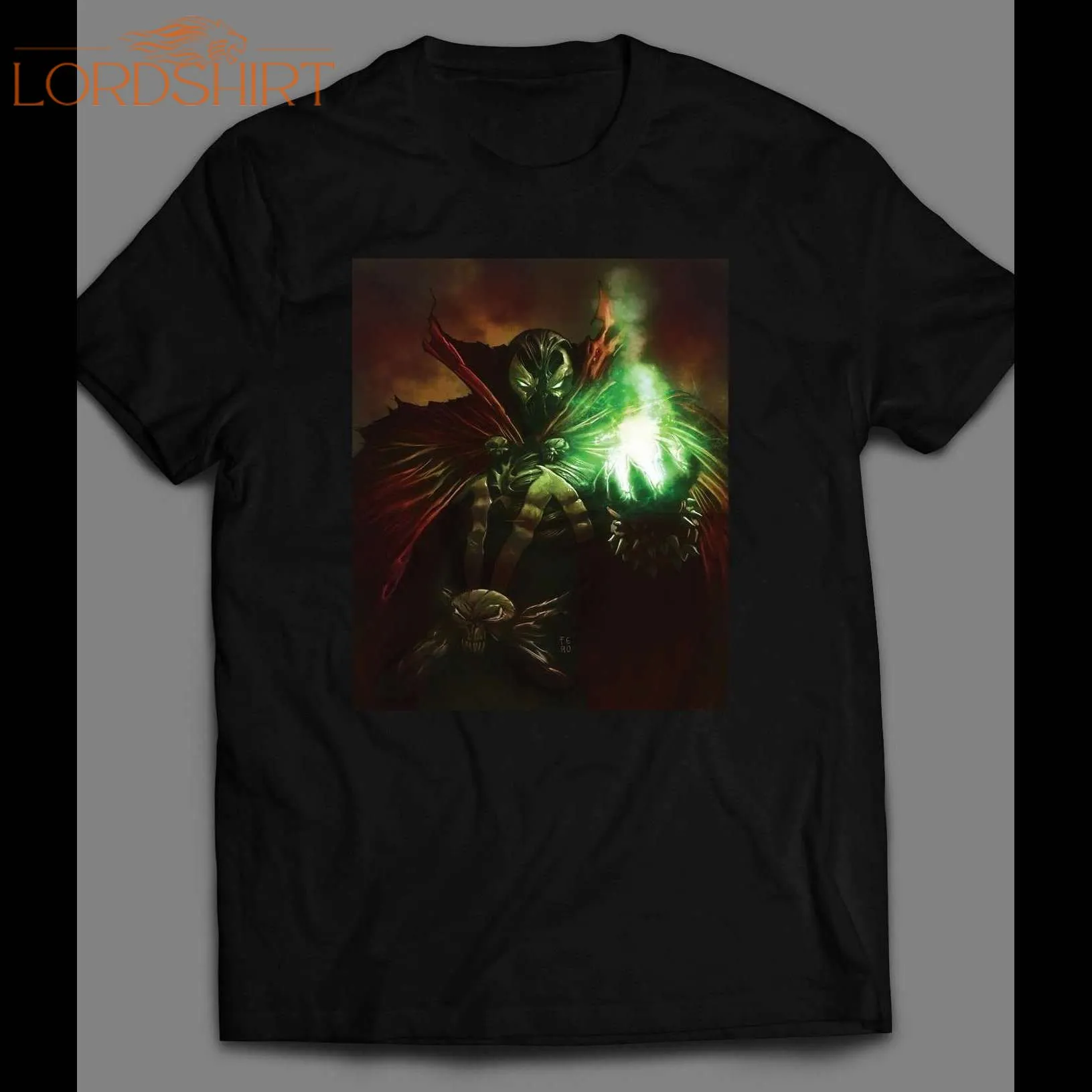 Image Spawn Mystical Glow Comic Book Art Shirt