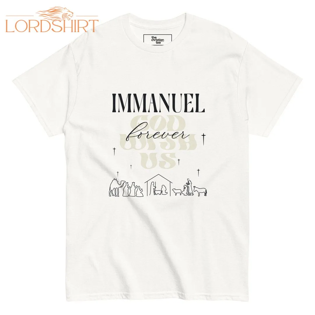 Immanuel God With Christmas Tee Men's Classic Tee