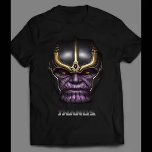 Infinity War Villain, Thanos Custom Art Shirt