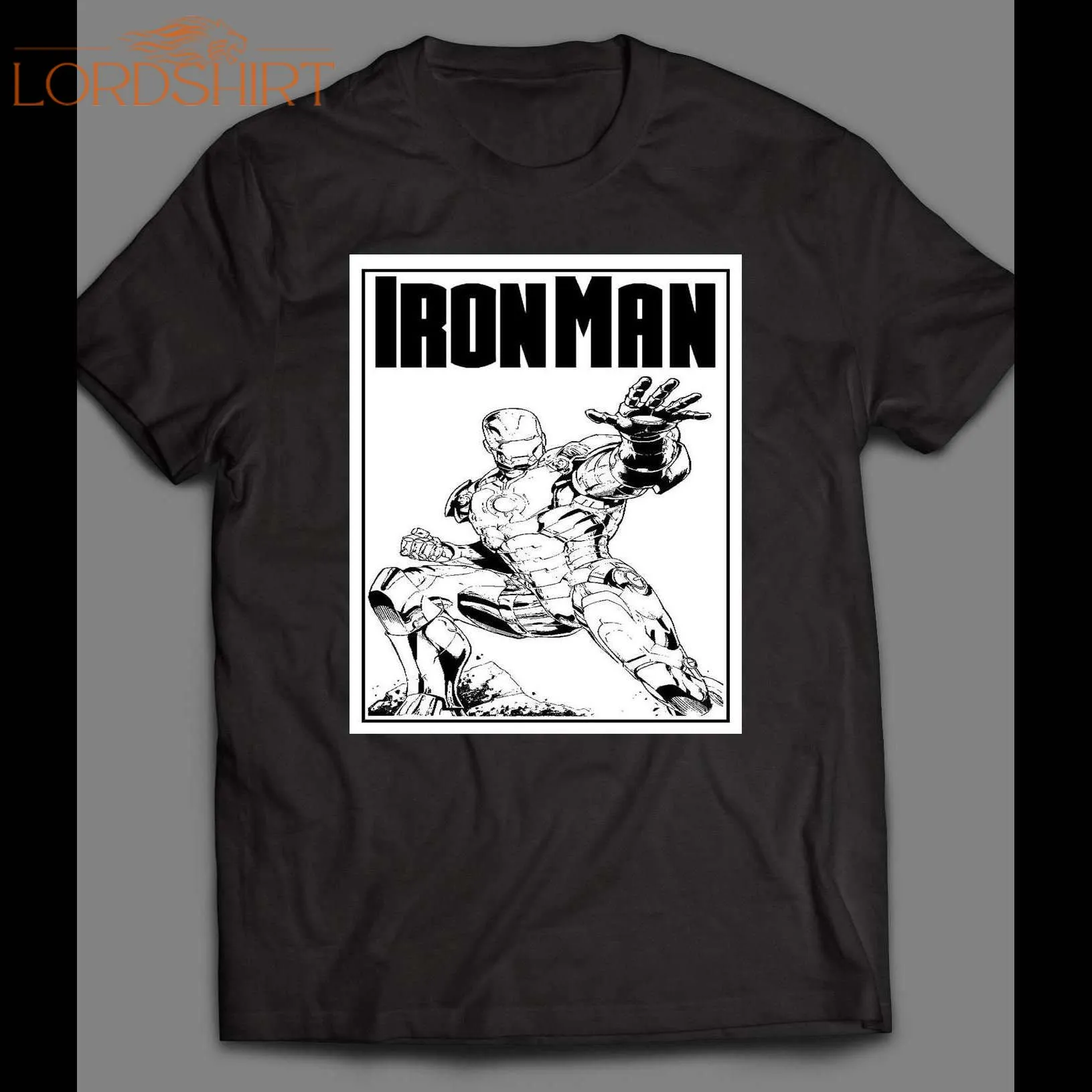 Iron Man Comic Book Art Shirt