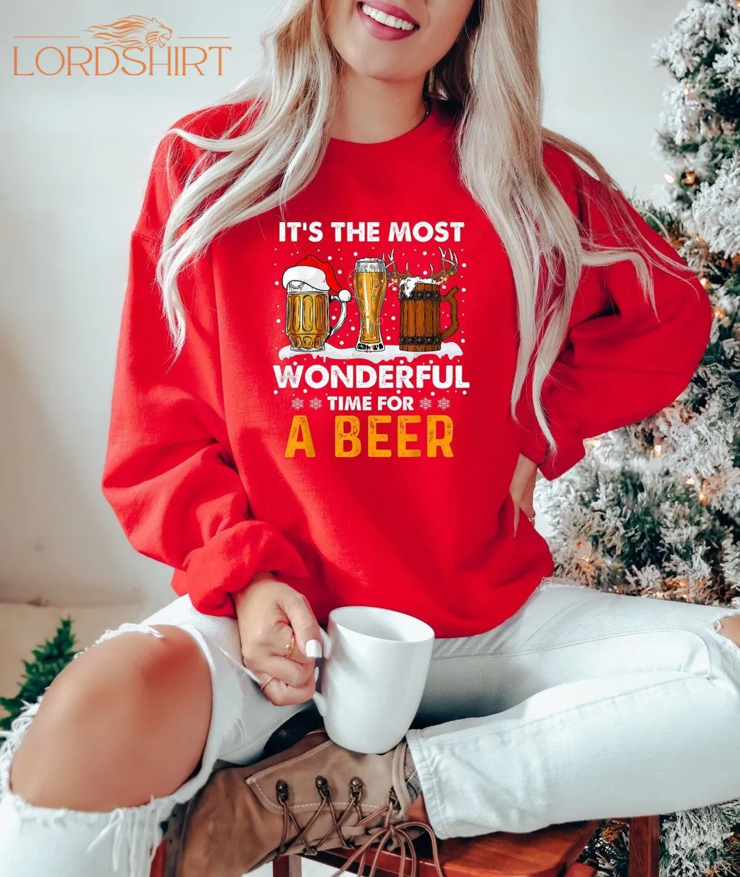 It Is The Most Wonderful Time For A Beer Shirt Christmas