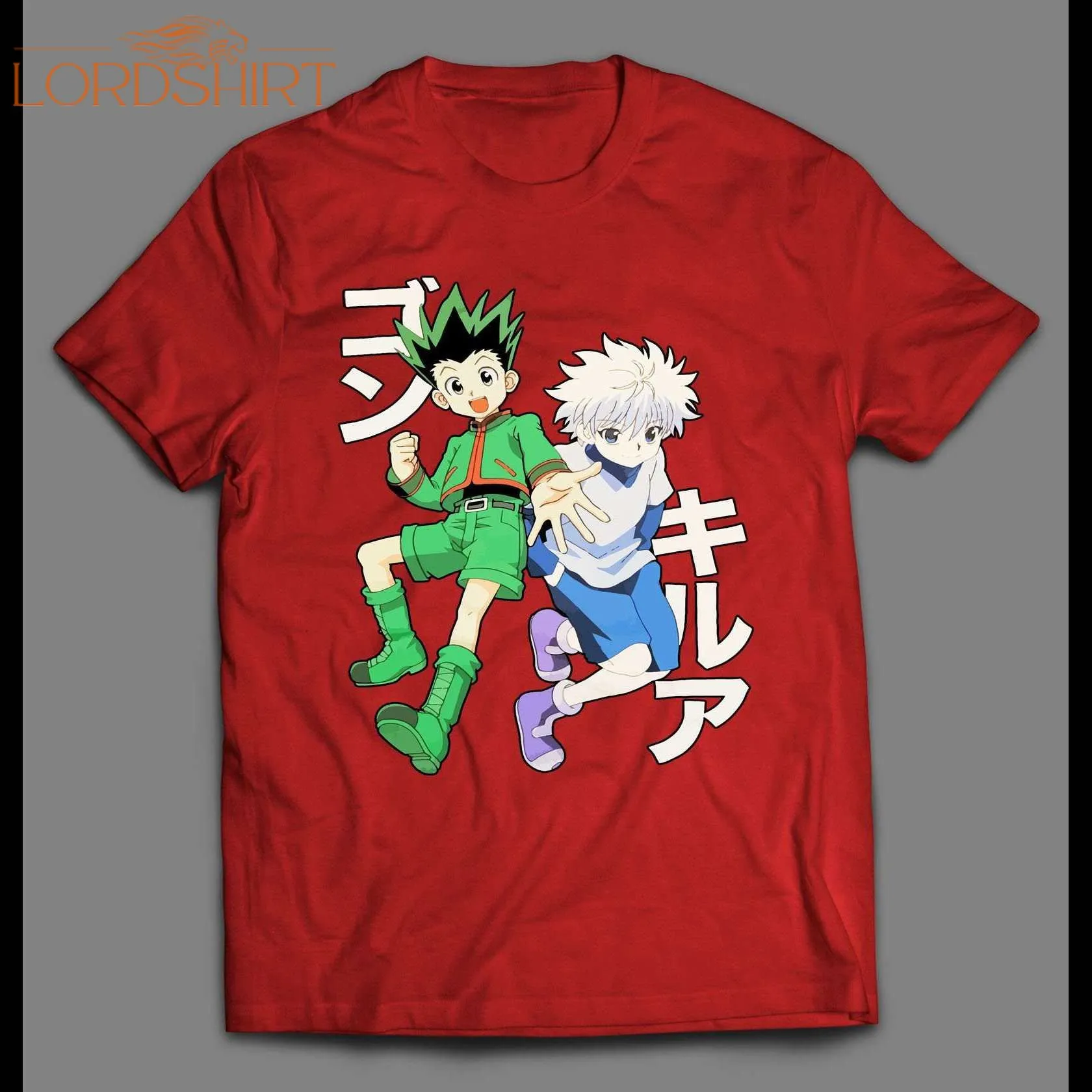 Japanese Anime Killua And Gon Hunters High Quality Art Shirt