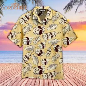 Japanese Food Pattern Hawaiian Shirt